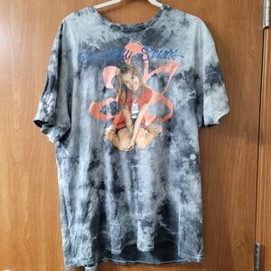 BOGO Y2K Britney Spears Acid Wash Tee Size Large